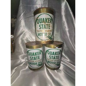 Vintage Oil  Quaker State Super Blend Motor Oil